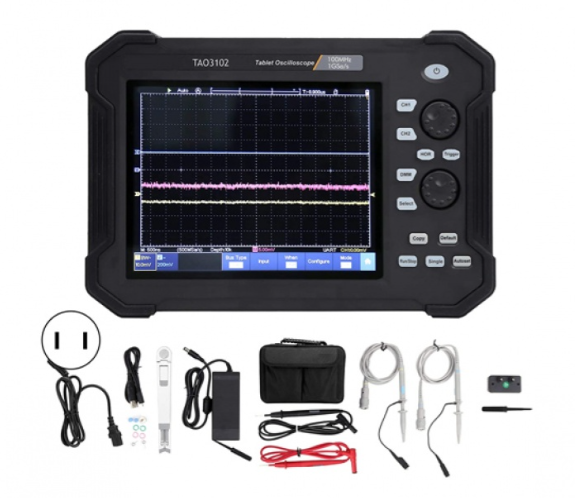 اسیلوسکوپ تبلتی دیجیتال 100MHZ دو کاناله OWON-TAO-3102
