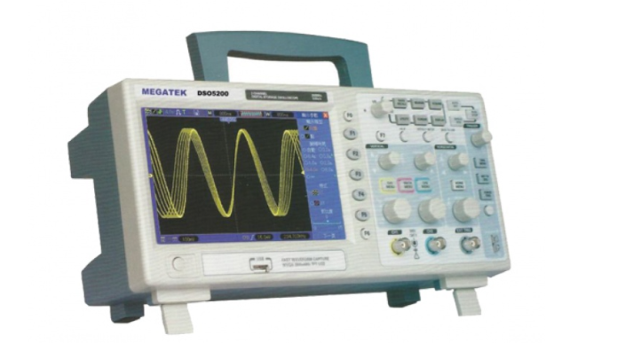 اسیلوسکوپ دیجیتال 2 کانال 70 مگاهرتز مدل MEGATEK-DSO-5070