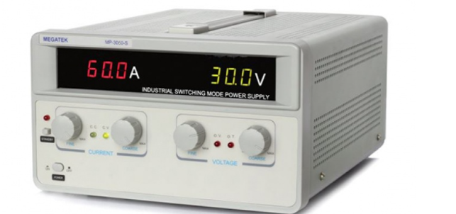 منبع تغذیه 30 ولت 60 آمپر مدل MEGATEK-MP-3060S