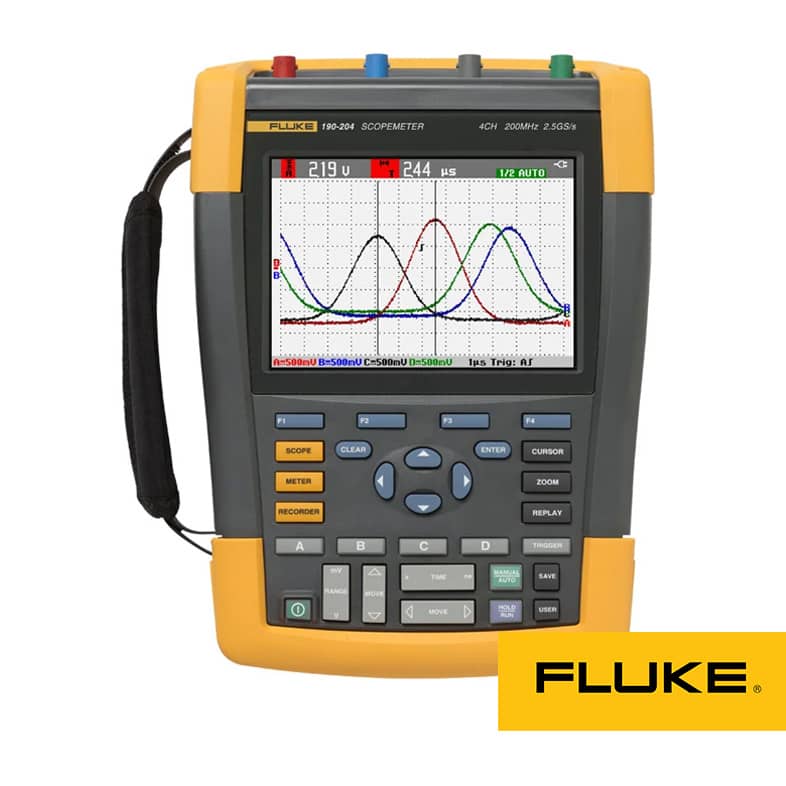 اسیلوسکوپ پرتابل دیجیتال فلوک Fluke 190-204/S