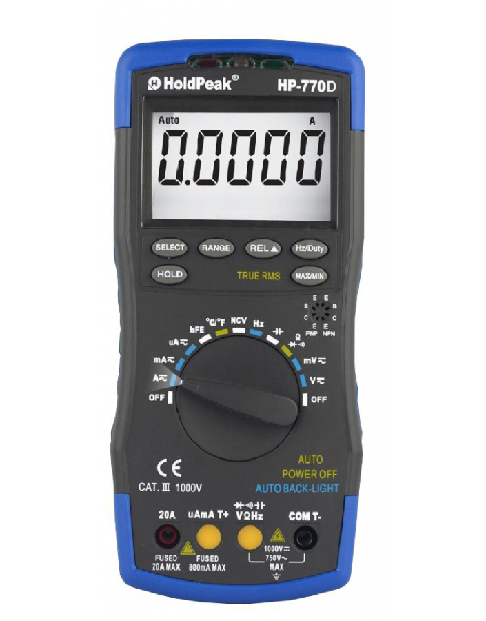 مولتی متر پیشرفته ویژه HoldPeak-770D/770E