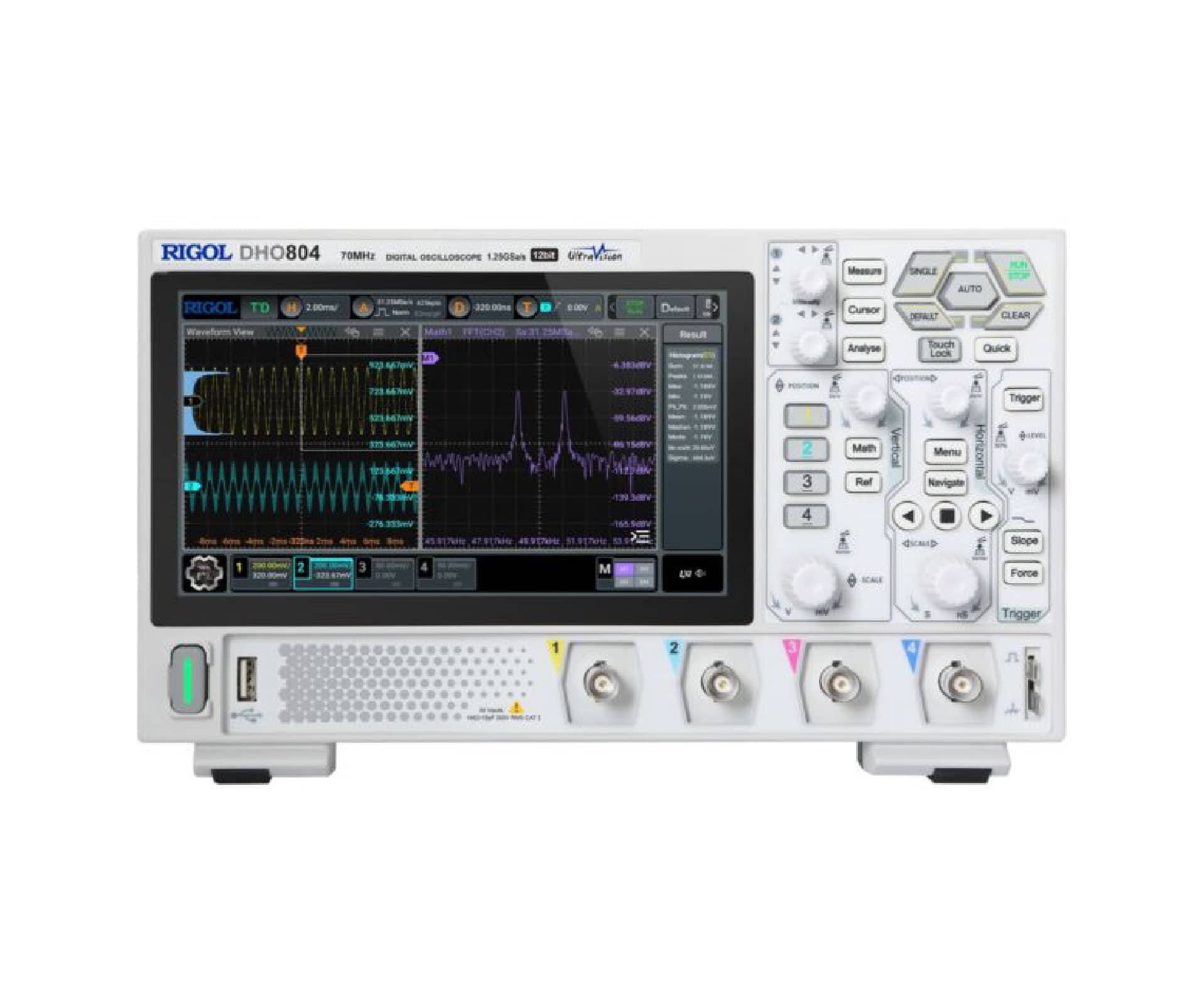 اسیلوسکوپ دیجیتال ریگول RIGOL DHO804