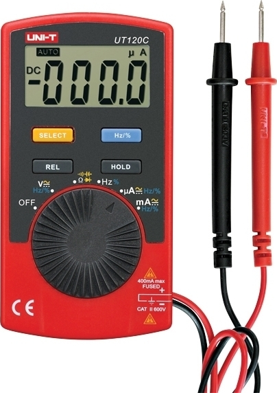 مولتی متر جیبی مدل UNI-T UT120C