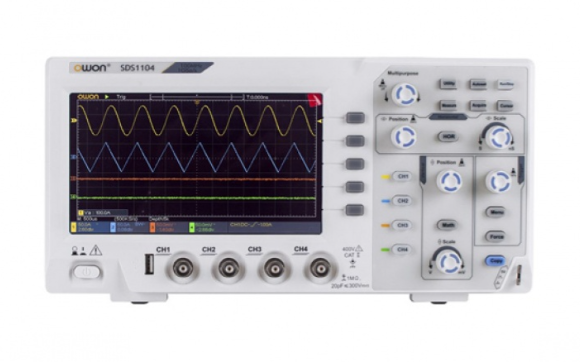 اسیلوسکوپ دیجیتال 100MHZ چهار کاناله OWON-SDS-1104