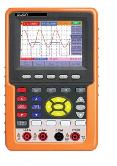 اسیلوسکوپ دستی 100MH دو کانالهOWON -HDS-3101 M-N