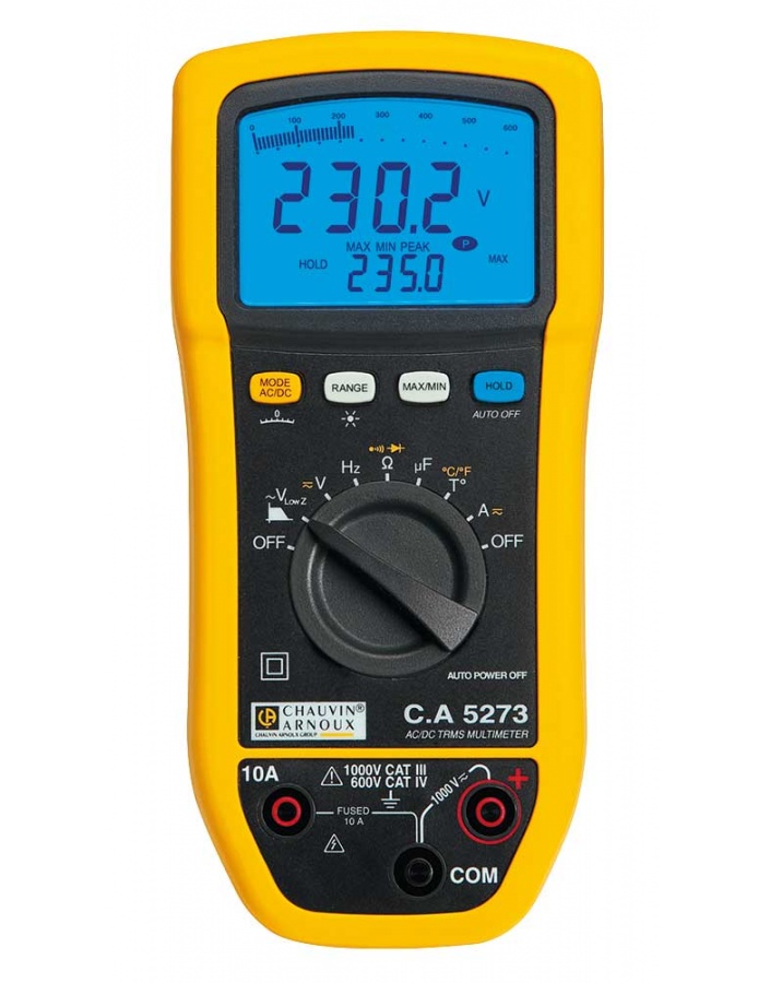 مولتی متر دیجیتال مدل Chauvin Arnoux - C.A5273