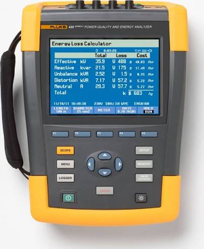 پاور آنالایزر ۳فاز فلوک مدل FLUKE 435-II