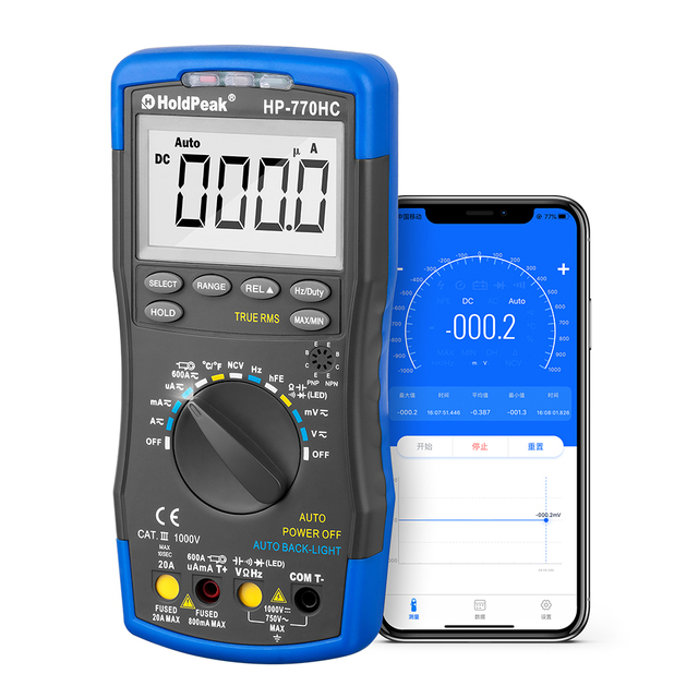 مولتی متر پیشرفته HoldPeak-770HC