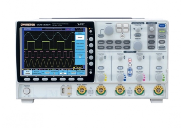اسیلوسکوپ دیجیتال 350 مگاهرتز 4 کاناله مدلGOODWILL-GDS-3354