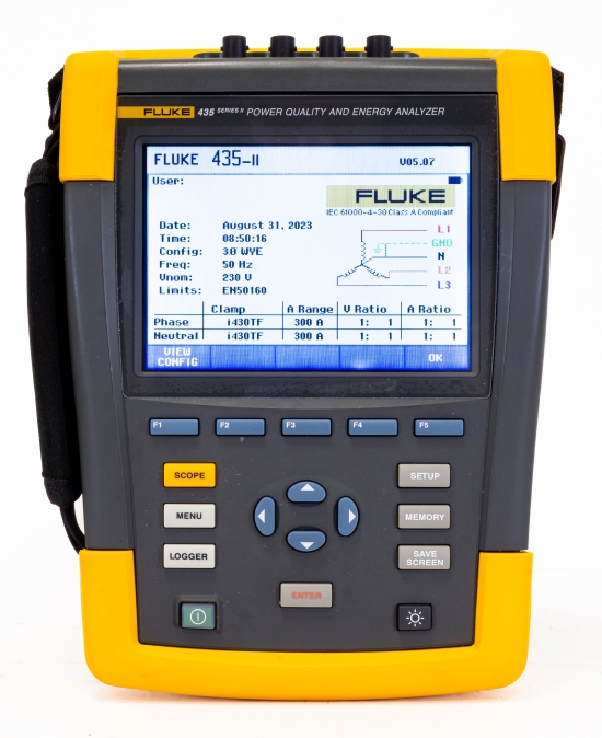 پاور آنالایزر فلوک مدل Fluke 437 II