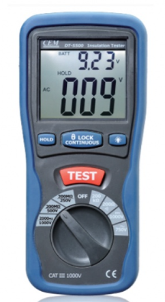 میگر 1000 ولت CEM-DT5500