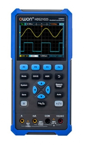 اسیلوسکوپ دستی 25MHz دو کاناله OWON -HDS-25S
