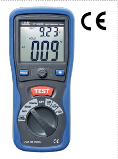 ارت تستر دیجیتال سه سیمه CEM-DT5300B