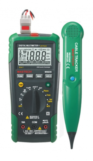 مولتی متر و ردیاب شبکه و تلفنMASTECH-MS8236