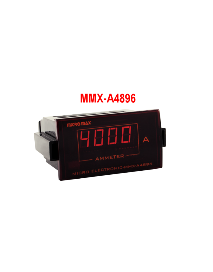 آمپرمتر مولتی رنج میکرو پروسسوری A4896 -میکرومکس