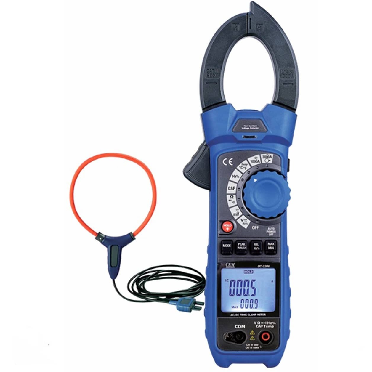 کلمپ متر 1000A AC مدل CEM-DT-3386